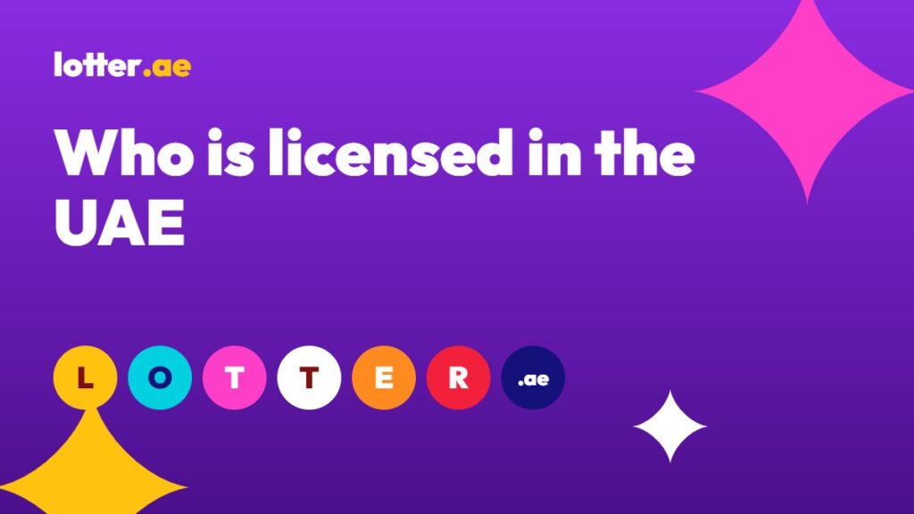 Who is licensed in the UAE, and who might want lotter.ae – lotter.ae